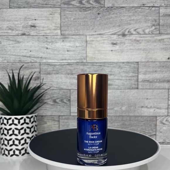 Sold-NEW Augustinus Bader The Rich Cream travel sz RV$96➕ bonus The Essence - Picture 4 of 11